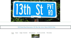 Desktop Screenshot of 13thstreetroadassociation.org