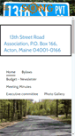 Mobile Screenshot of 13thstreetroadassociation.org